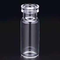 Cole-Parmer Snap Seal Vial, 2 mL, 12 x 32 mm, Amber w/White Graduated Spot