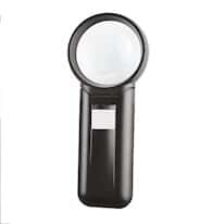 Cole-Parmer Illuminated Magnifier, LED, 1.75" Diameter, 4X