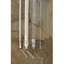 Cole-Parmer Polyethylene Bailer, 48" (121.9cm) Long, 1.6" (4.06cm), 2 check valves