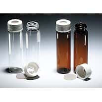 Cole-Parmer Precleaned EPA Vials, Clear Glass, 60 mL; 72/Cs