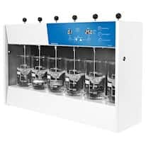 Cole-Parmer FJT-200D-6 Flocculation Jar Tester, 6-place; 230 VAC, 50 Hz