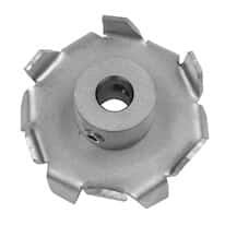 Cole-Parmer Dispersion blade only with set screws, 1 7/8" overall dia x 5/16" bore dia