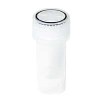 Cole-Parmer SamplePrep 2142-PE Vial with Screw Cap, Pre-Cleaned Polyethylene, 7 ml, 5/32” x 2” Long, 50/PK