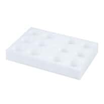 Cole-Parmer SamplePrep 2193 Homogenizer Foam Holder, 12 x 15mL Short PC Vials 04576-99; 1/EA