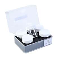 Cole-Parmer SamplePrep 2250 Preloaded Vial Set, Precleaned Polycarbonate, 15 mL Short, 5 Vials/Set; 10 Sets/CS