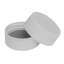 Cole-Parmer SamplePrep 2251C Vial Cap for 15 mL Short Vial, Polyethylene; 100/PK