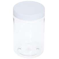 Cole-Parmer SamplePrep 2258 Jar with Screw Cap, Polyethylene Terephthalate(PET,) 25 oz (750 mL); 4/PK