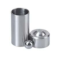 Cole-Parmer SamplePrep 3114 Grinding Vial Set, 303 Stainless Steel (SS), 2.5 mL; 1/EA