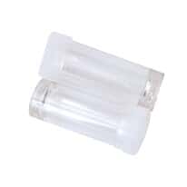 Cole-Parmer SamplePrep 6133PC-T Grinding Vials, Polycarbonate Reinforced with Slip-On Cap, 12 mL; 100/PK