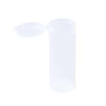 Cole-Parmer SamplePrep 6134 Grinding Vials Polypropylene with Attached Flip Cap, 35 mL; 100/PK