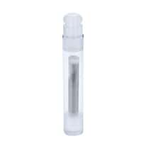 Cole-Parmer SamplePrep 6761 Grinding Vial Set, Small Vial, 0.5 to 4 mL, PC Cylinder and End Plugs, PC Encapsulated Steel Impactor
