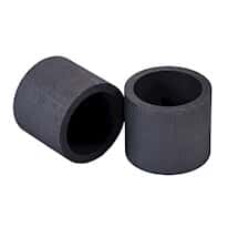 Cole-Parmer SamplePrep 7157 High-Purity Graphite Crucible with Flat Bottom, 27 mL; 10/PK