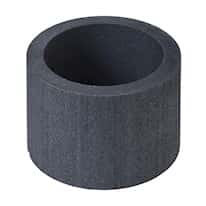 Cole-Parmer SamplePrep 7161 High-Purity Graphite Crucible with Flat Bottom, 44.5 mL; 10/PK