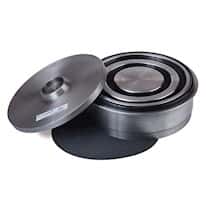 Cole-Parmer SamplePrep 8501 Grinding Container, Hardened Steel, 270 mL; 1/EA