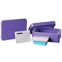Corning 2XT CoolBox™ Ice-Free Cooler with Two Cooling Cores, purple, 1/ea
