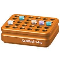 Corning CoolRack® M30 Cooling Block, 30 x 1.5/2 mL Microcentrifuge Tubes; Orange