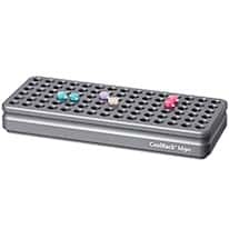 Corning CoolRack® M90 Cooling Block, 90 x 1.5/2 mL Microcentrifuge Tubes; Gray