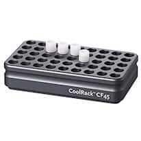 Corning CoolRack® CF45 Cooling Block, 45 Cryogenic Vials or FACS Tubes; Gray