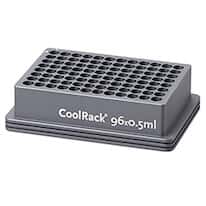 Corning CoolRack® 96x0.5mL Cooling Block, 96 x 0.5 mL 2D Tubes; Gray