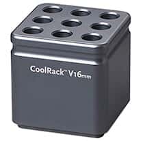 Corning CoolRack® V16 Cooling Block, Nine 16x100 mm Tubes; Gray