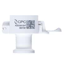 CPC (Colder) AseptiQuik® G Quick-Disconnect Fitting, Genderless, Sanitary, High-Temperature Polycarbonate, 1-1/2" Sanitary; 1/Each