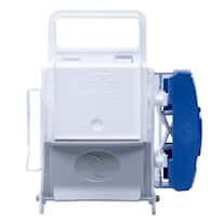 CPC (Colder) AseptiQuik® W Quick-Disconnect Fitting, High-Flow Large-Bore, Genderless Sanitary, High-Temperature Polycarbonate, 1-1/2" Sanitary; 1/Each