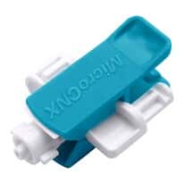 CPC (Colder) MicroCNX® Quick-Disconnect Fitting, Micro-Flow, Genderless Male Luer, Polycarbonate