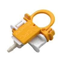 CPC (Colder) MicroCNX® ULT Quick-Disconnect Fitting, Micro-Flow, Genderless Hose Barb, Polyphenylsulfone, 1/8" ID