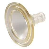 CPC (Colder) MPC™ Quick-Disconnect Fitting, Sanitary Insert, Polysulfone, Non-Valved, 1-1/2" Sanitary; 1/Each
