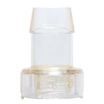 CPC (Colder) MPU® Quick-Disconnect Fitting, Twist-to-Connect, Hose Barb Body, Polysulfone, Non-Valved, 1" ID; 1/Each