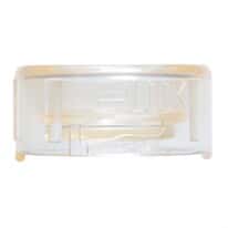 CPC (Colder) MPU® Quick-Disconnect Fitting, Twist-to-Connect, Polysulfone, Cap; 1/Each