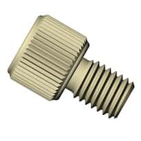 Dibafit™ Gripper Fitting, M6 ISO thread, 1/16" OD tubing, PEEK; 10/pk