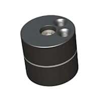 Diba Omnifit® High Flow Bubble Trap, PVC, 10 µm PTFE filter; 1/ea