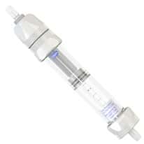 Diba Omnifit® EZ SolventPlus™ Chromatography Column with 1 Fixed and 1 Adjustable Endpiece, 25 mm ID x 150 mm L