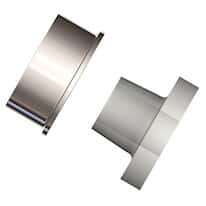 Diba Omni-Lok™ Type-S Ferrule, 1/16" OD tubing, ETFE / SS, flat bottom; 10/pk Diba Omni-Lok™ Type-S Ferrule, 1/16" OD tubing, ETFE / SS, flat bottom; 10/pk