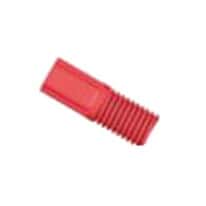 Diba Omni-Lok™ Compact Tubing End Fitting, Type S/P, 1/16"OD, 1/4"-28 UNF(M), orange PP; 10/pk