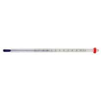 Digi-Sense PFA Safety Coated Liquid-In-Glass Thermometer; -20 to 110C, Total Immersion, Organic Liquid Fill