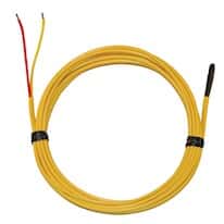 Digi-Sense Flexible Thermocouple Probe, PVC Insulated Wire, 20G, Ungrounded, Stripped Leads, Type K; 120" L