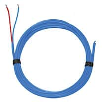 Digi-Sense Flexible Thermocouple Probe, PVC Insulated Wire, 20G, Exposed, Stripped, Type T; 120"L