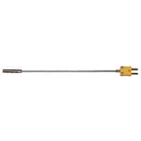 Digi-Sense Type-K Ind Detachable Air / Gas Probe, Mini-Connector, 8" L, Exposed