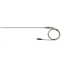 Digi-Sense RTD Probe, 100 Ohm, 3-ft SS Braid Cable; 18" L