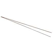 Digi-Sense Type-J, Fine- Gauge Probe, 0.010" Dia, 3.551 Ohm, Strip End, 12" L, 5/Pk