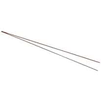 Digi-Sense Type-T, Fine- Gauge Probe, 0.010" Dia, 3.551 Ohm, Strip End, 12" L, 5/Pk