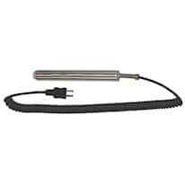 Digi-Sense Type-J, Compact Surface Probe, 4.5" L, Mini-Connector, Exposed, 5ft Coil