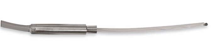 Digi-Sense Sm Fle x Thermistor, Nylon and Epo x y Tip, 2.5" L, Phono Plug, 10ft Flat