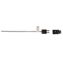 Digi-Sense Type J Thermocouple Quick Dis-connector, with Mini-Connector, 6" L, .062 Dia. Grounded Junction 