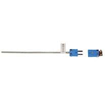 Digi-Sense Type T Thermocouple Probe Quick Dis-connector, with Mini-Connector, 12" L, .125 Dia, Exposed Junction 