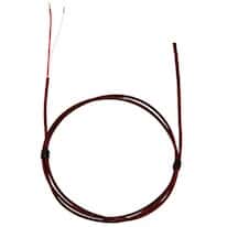 Digi-Sense Type J Thermocouple Probe Insulated Wire Probe with Sealed Tip with Mini-Connector, 20ft L 24 Awg
