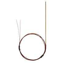 Digi-Sense Type T Economic Hollow Thermocouple Probe 6" L, 36" E x t 24 Awg .250 Dia, Grounded Junction 