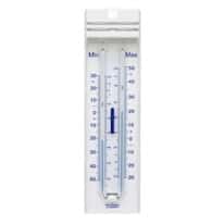 Digi-Sense Liquid-In-Glass Maximum/Minimum Thermometer; -35 to 50C (-30 to 120F), Organic Liquid Fill